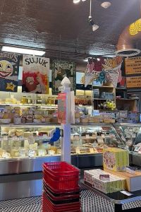 Photo of the interior of the famous Zingerman's restaurant.