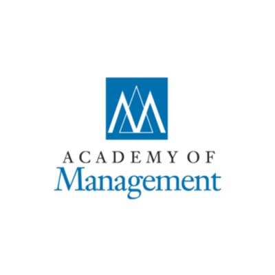 Logo for the Academy of Management on a white background