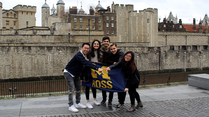 global exchange students in London