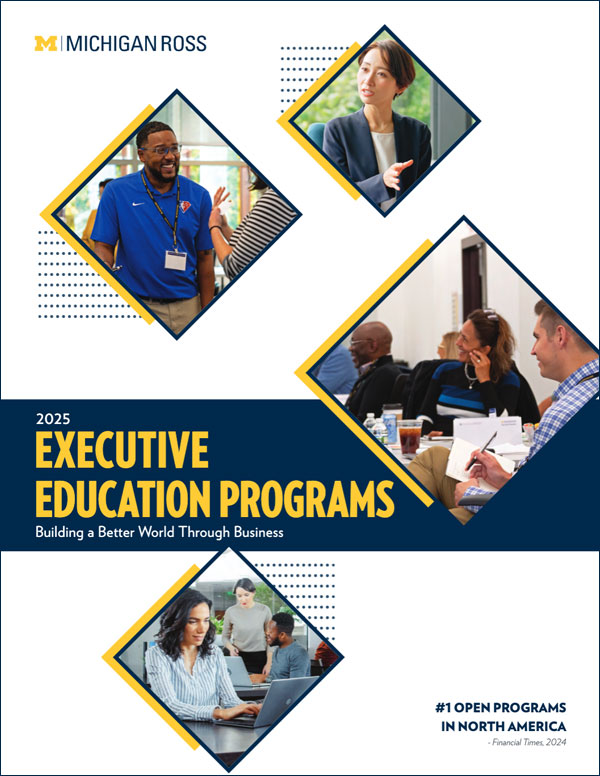 Executive Education Program Brochure