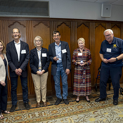large group of people pose for a photo