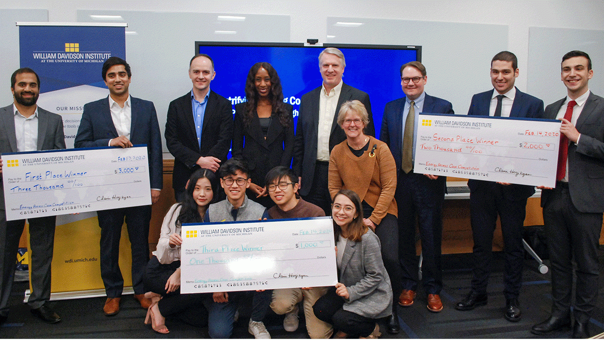 Michigan Ross MBAs Win WDI’s First 24Hour Competition, Provide