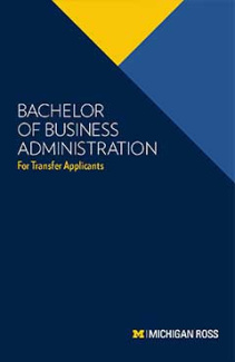 BBA Transfer Applicant Information