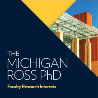 PhD faculty research interests cover