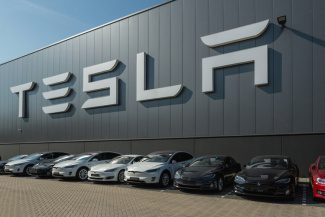 Tesla assembly plant in the Netherlands