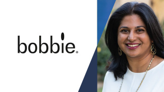 Bobbie logo and CEO