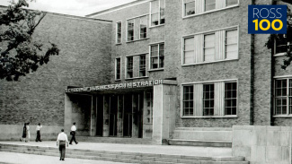 Historical photo of Business School Admin Building