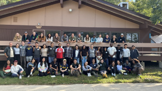 Management as a Calling class on retreat in Northern Michigan