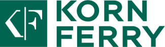 KORN FERRY logo with abstract geometric icon on the left.