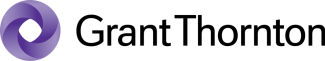 Grant Thornton logo with stylized purple emblem.