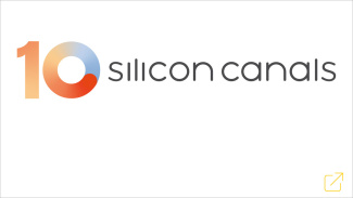 silicon canals 10th anniversary logo