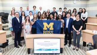 Ross students in a Hong Kong classroom