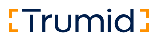 Trumid logo with orange brackets around the word Trumid.