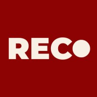 "REC" with a circle next to it on a red background