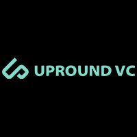 UPROUND VC logo in light blue on a black background.