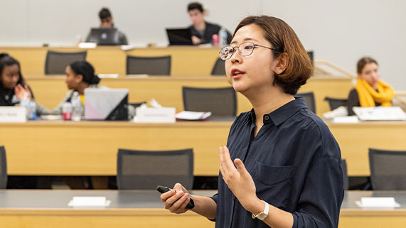 Gwen Ahn PhD Student teaching