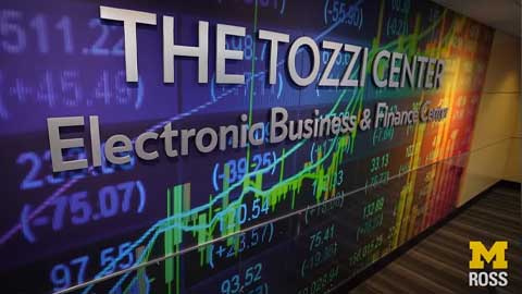 Tozzi Center sign