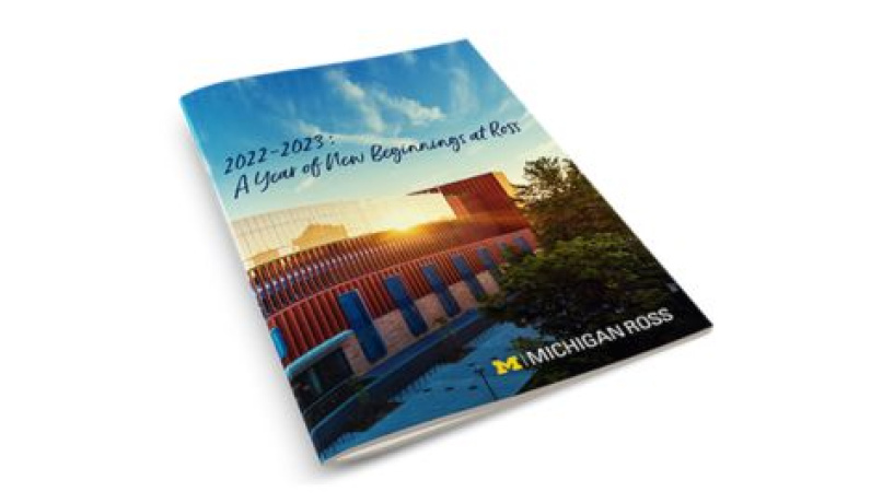 2022-2023 Michigan Ross Yearbook