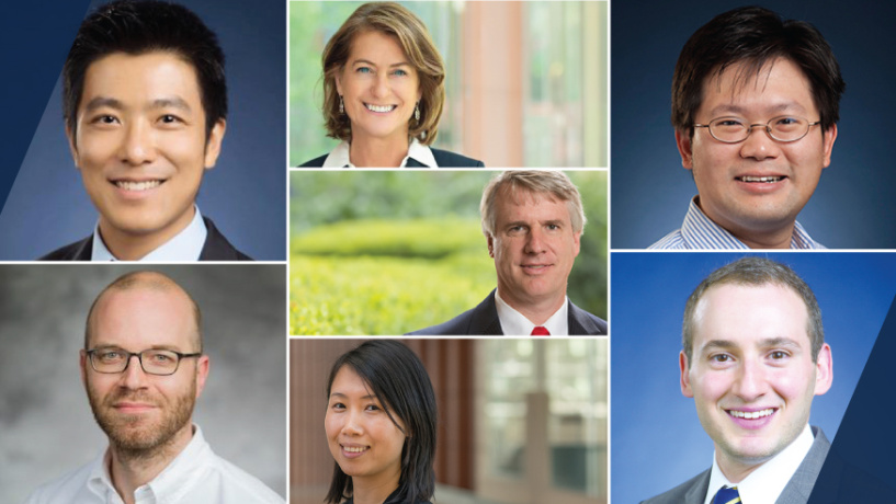 Ross promoted faculty in 2024: Paul Clyde, Andreas Hagemenn, Stefanus Jasin, Jerekmy Kress, Jun Li, Andrew Wu, Amy Young