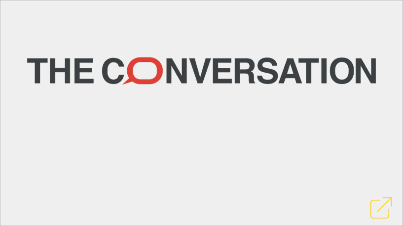 The conversation logo news