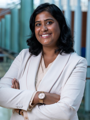 Headshot of Trisita Dey, a Master of Supply Chain Management student at the University of Michigan