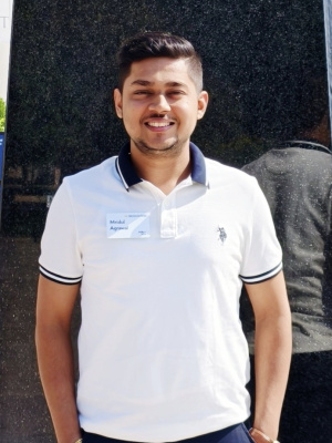 Professional Photograph in White polo Tshirt