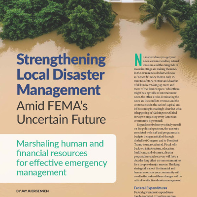 Strengthening Local Disaster Management Article Cover Page