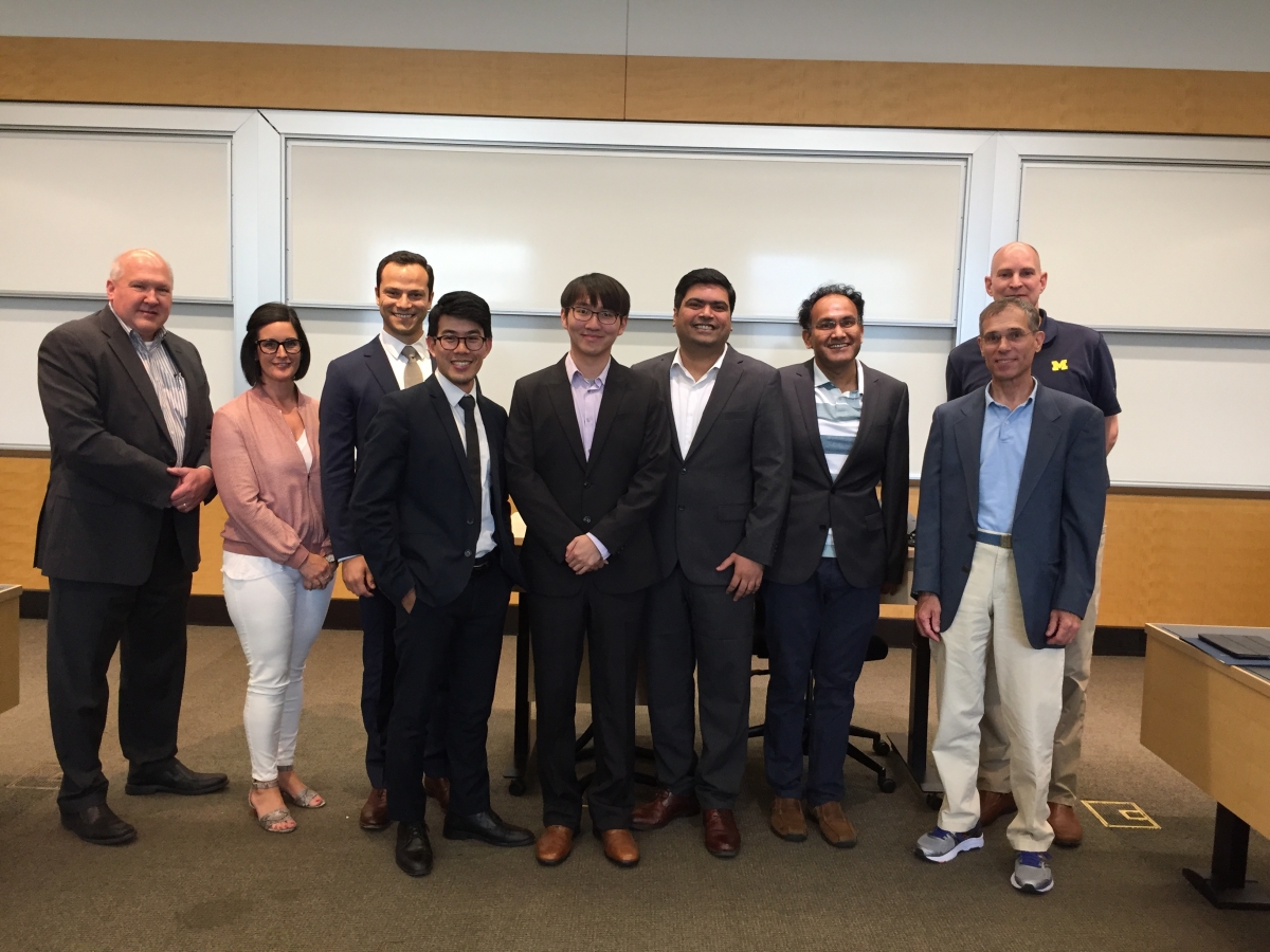 Michigan Ross PTMBAs Explored New Business Models For Last-Mile Delivery  Robots During Mobility Competition With DENSO | Michigan Ross