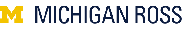 Michigan Ross logo
