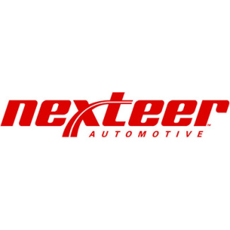 "Nexteer automotive" with road running through "x"