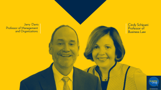 Jerry Davis and Cindy Schipani