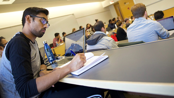 FTMBA student in classroom